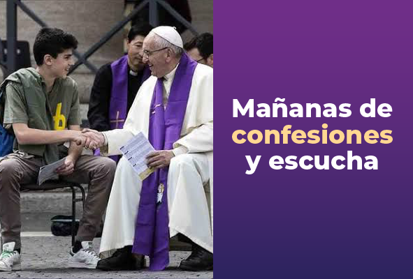 imagen Mañanas de confesión y escucha - Semana Santa PUCP