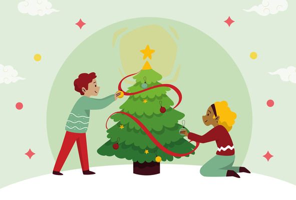 Taller presencial | Mi collage navideño